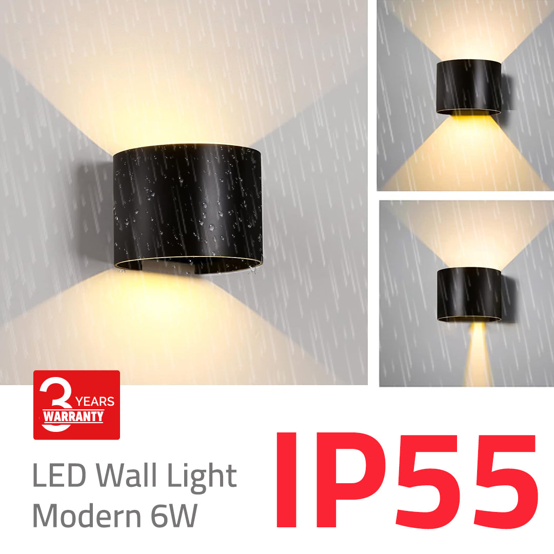 Ultralight Modern LED Wall Light 6W (1080G02)