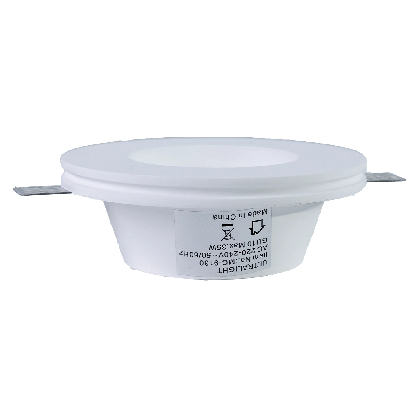 Ultralight Gypsum Spot Light Frame GU10 - Elegant Design (MC-9130)