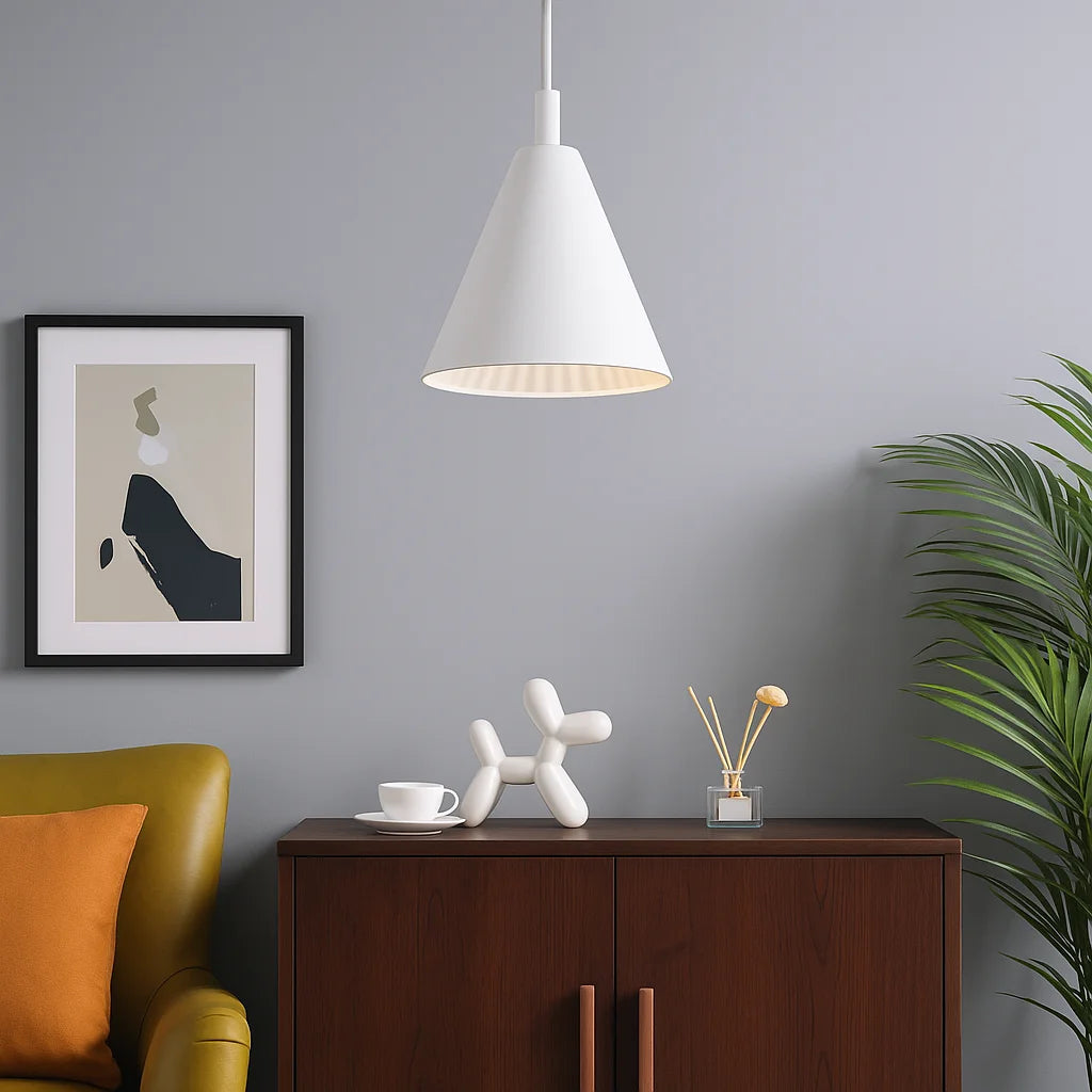 Ultralight Indoor Cone Pendant Light (BR6021)
