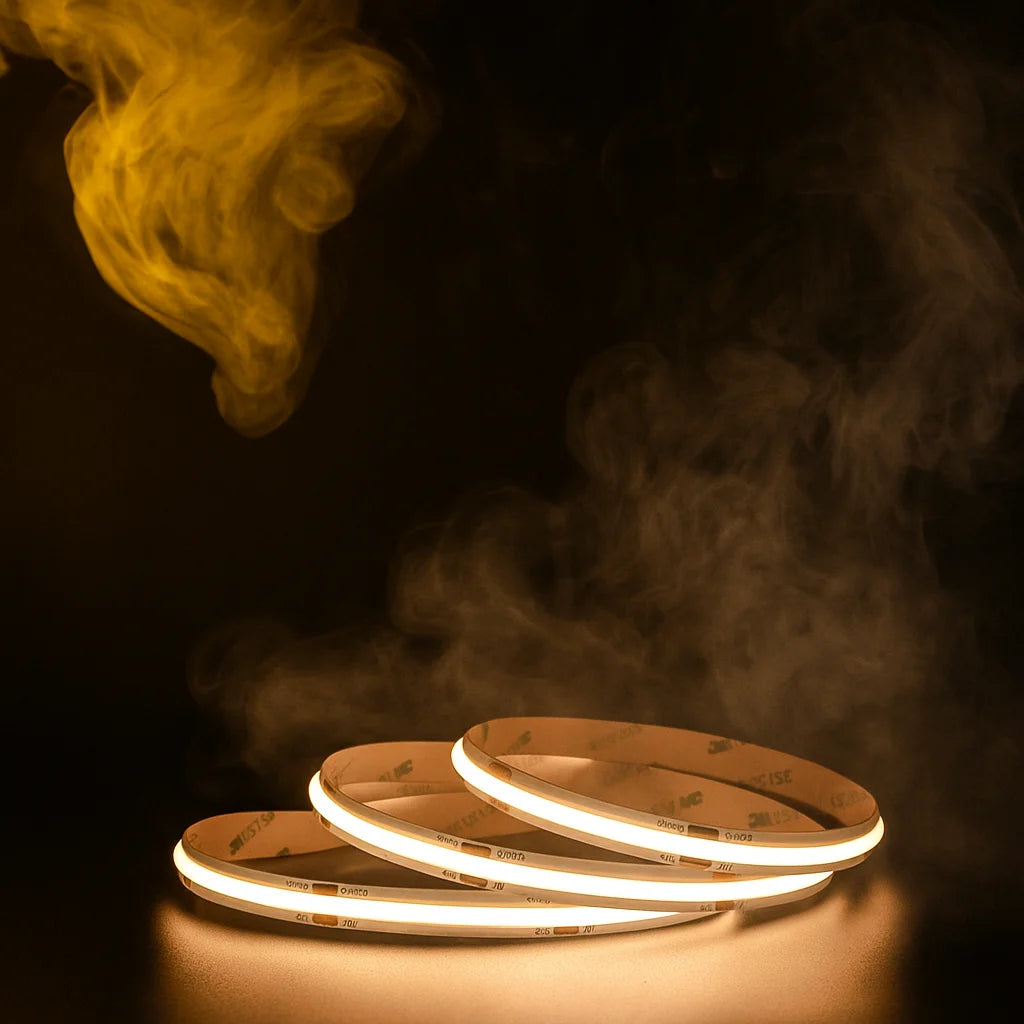 Ultra Light Waterproof COB LED Strip Light 10W/m - 5 Meter (COB-480P)