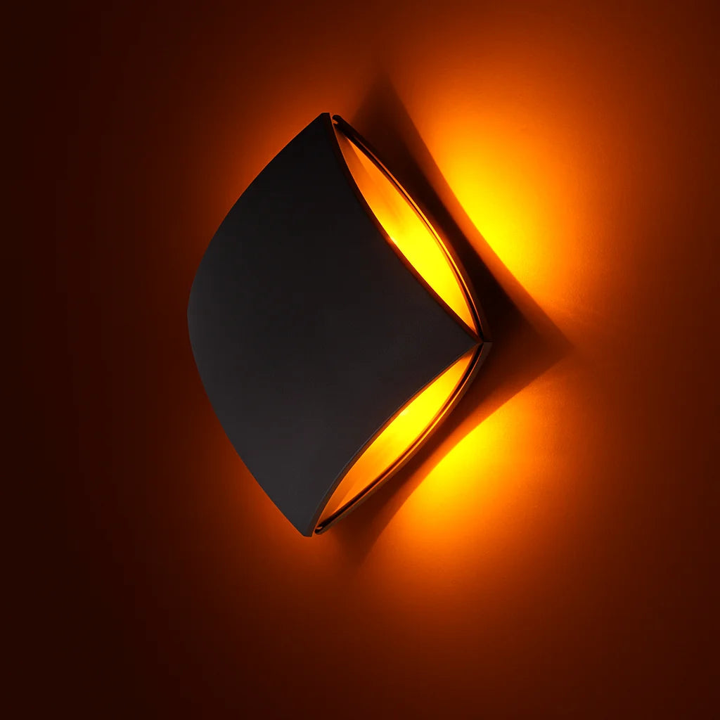 4-Way LED Wall Light 12W (1869) - IP54 Waterproof Decorative Outdoor