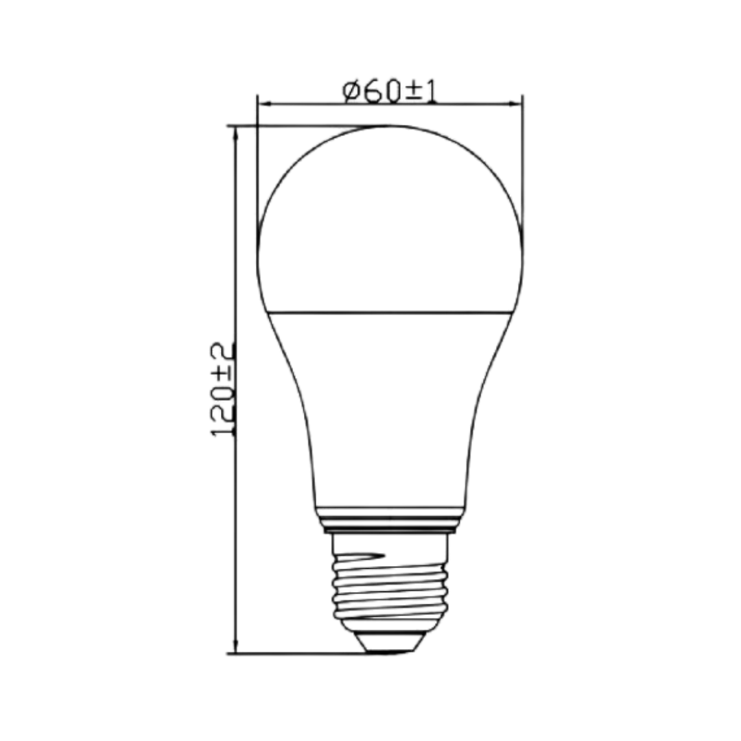 Ultralight LED Bulb Light 14.8W E27 (UTL-1400ST)