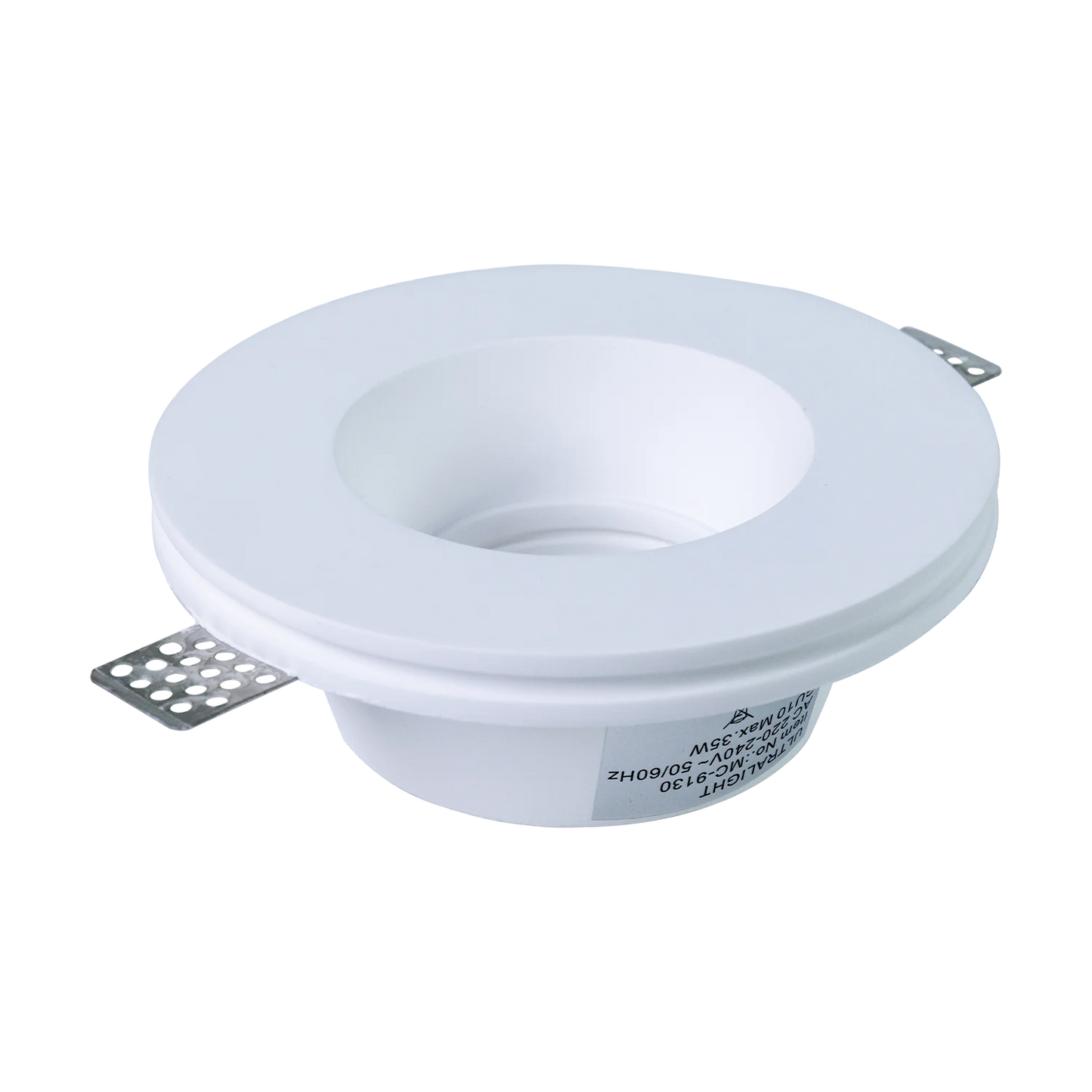 Ultralight Gypsum Spot Light Frame GU10 - Elegant Design (MC-9130)