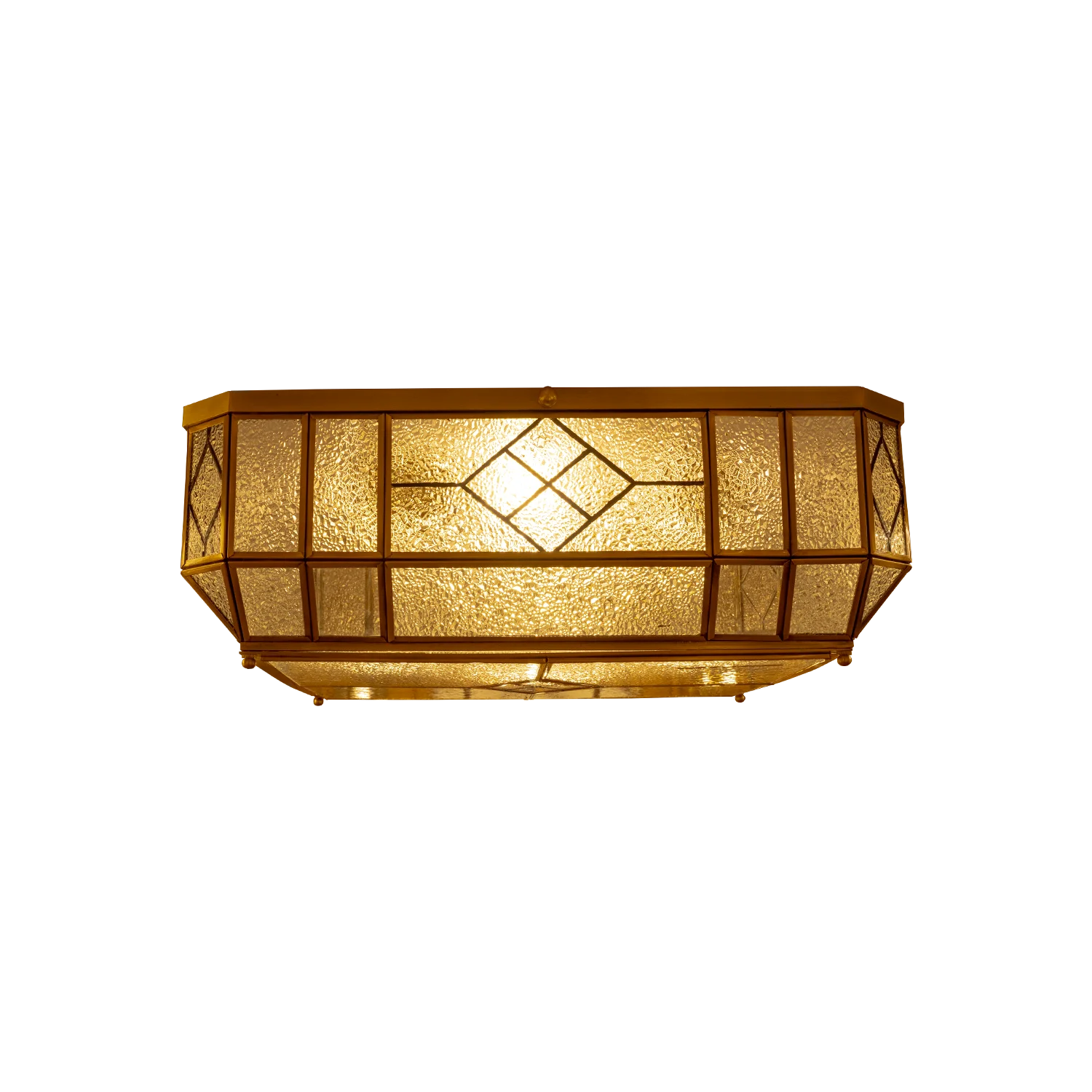 Ultra Light Copper Surface Mounted Light – Luxury Arabic Design Fixture (X018)