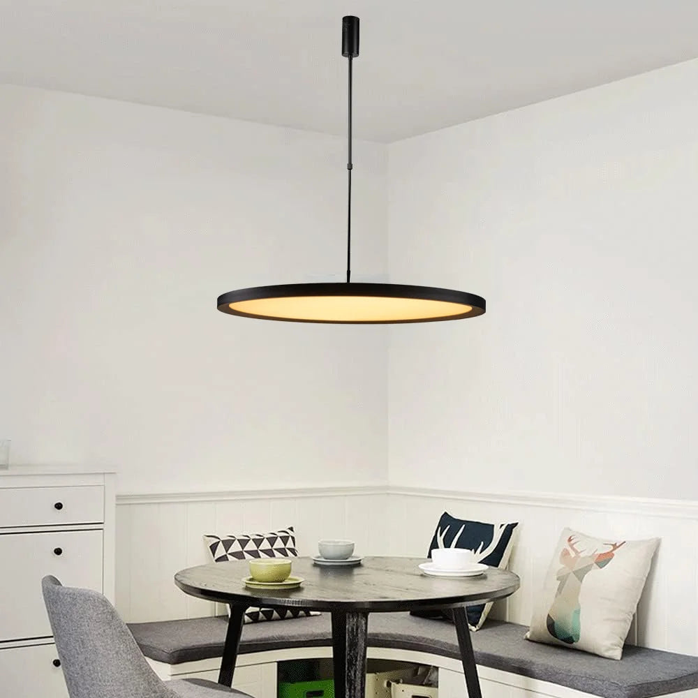 LED Pendant Light (BR6129) – Modern Suspended Decorative Ring Light with High CRI, Osram LED Chip, and Opal Diffuser