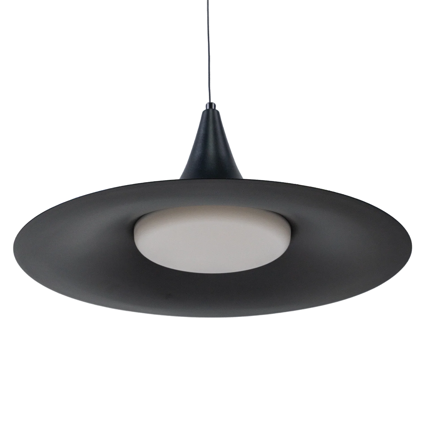 Ultralight LED Pendant Light – Stylish 20W Cone Hanging Light (BR4865)