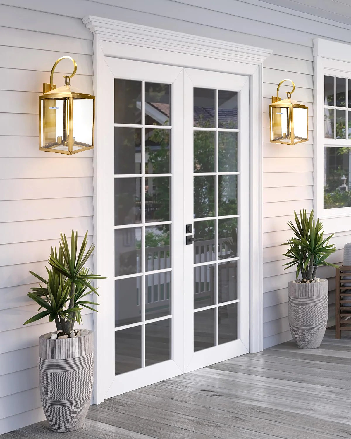 Ultra Light Copper Outdoor Lighting (3445 FAMILY) | IP44 Elegant Exterior Lamps