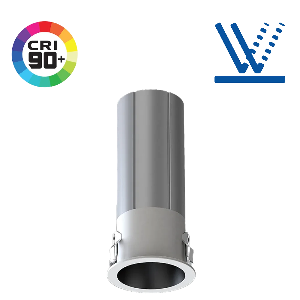 Ultralight Mini Anti-Glare Recessed LED Spot Light 2.4W CRI>90 (HTSD3-F-R20)
