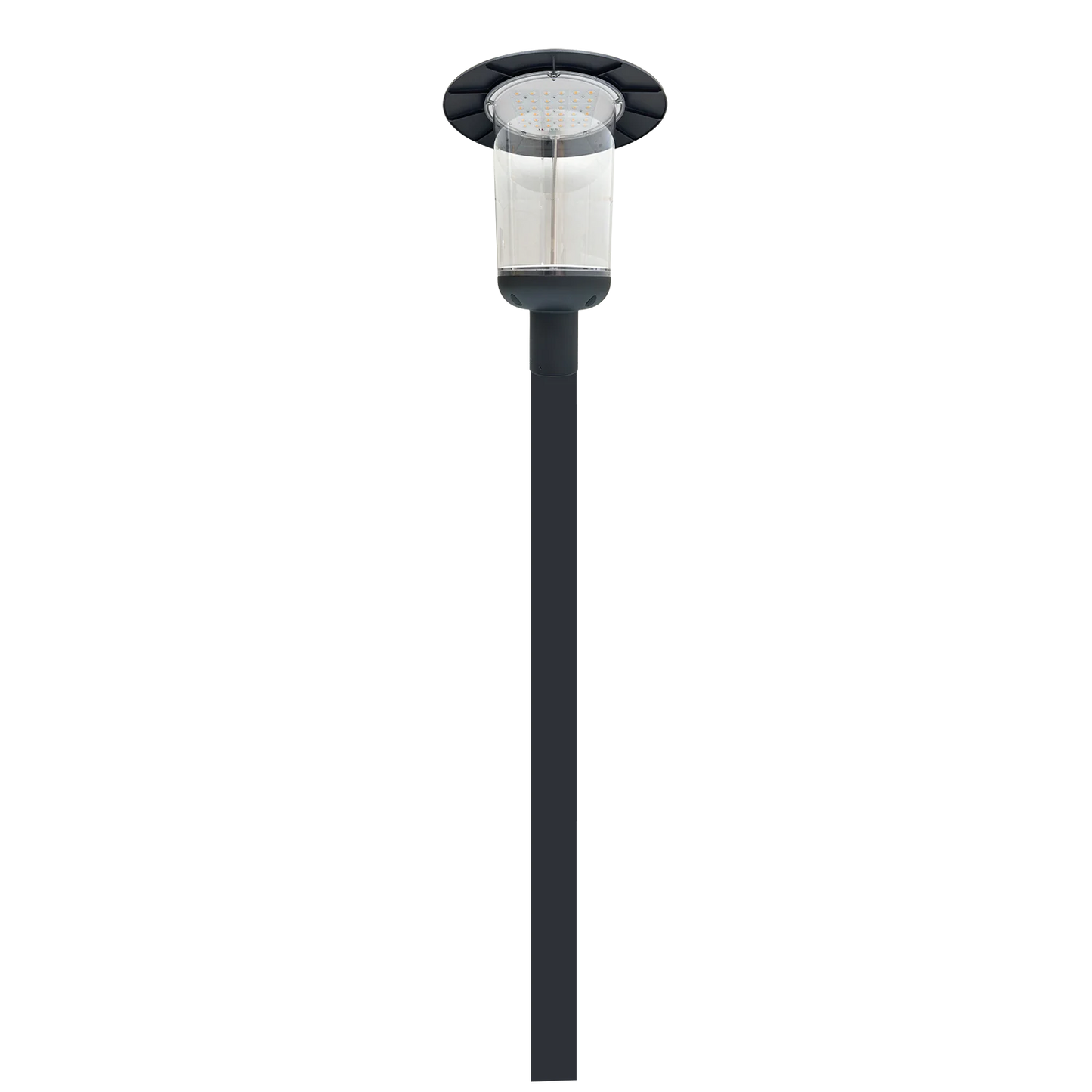 Tall exterior light pole
