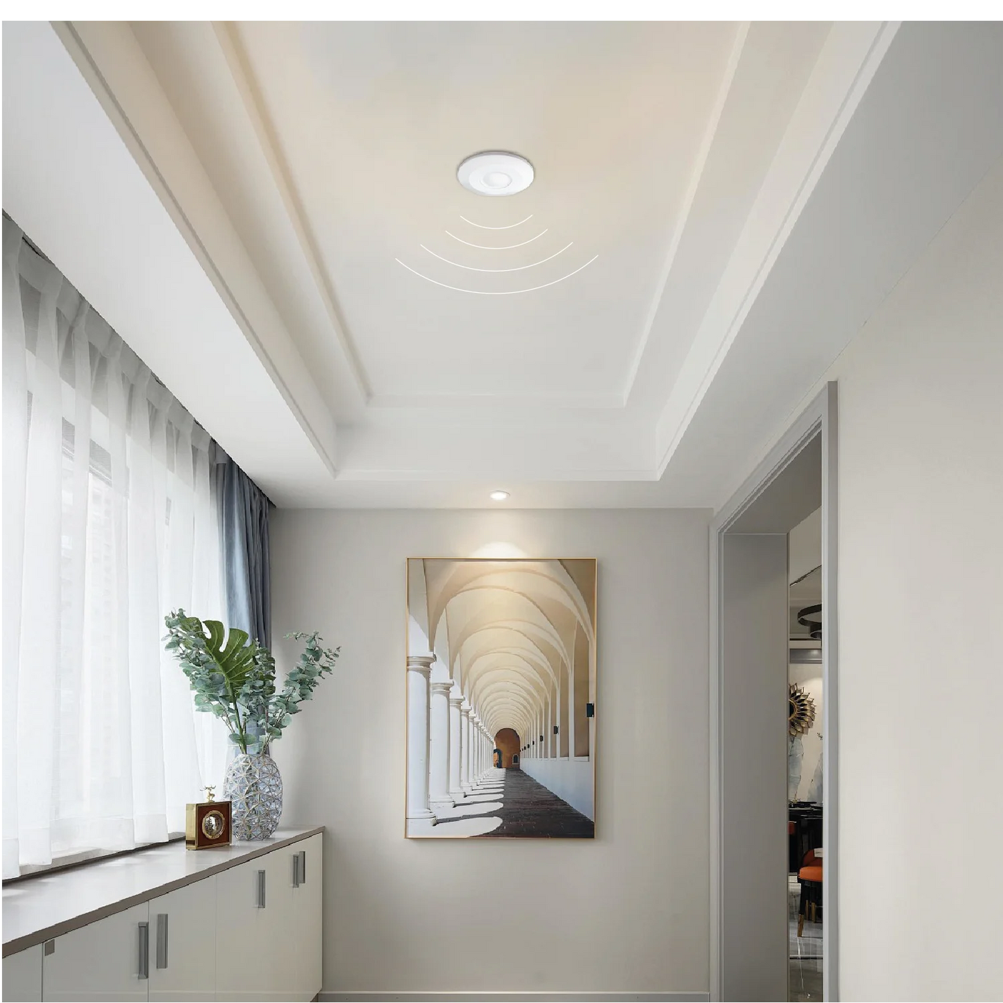 Ultralight Infrared Motion Sensor - 360° Detection Angle - 5 Years Warranty (ST700BR)