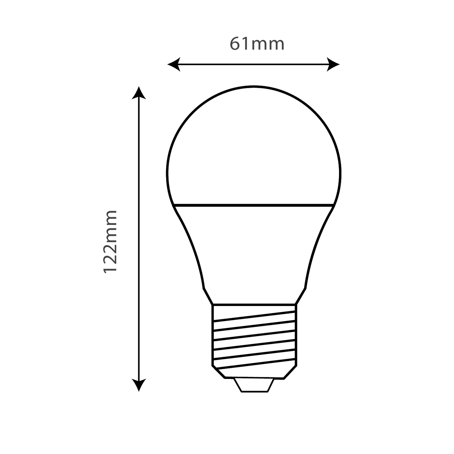 Ultralight LED Light Dimmable Bulb E27 13.6W (UTL-NA1521ST-DIM)