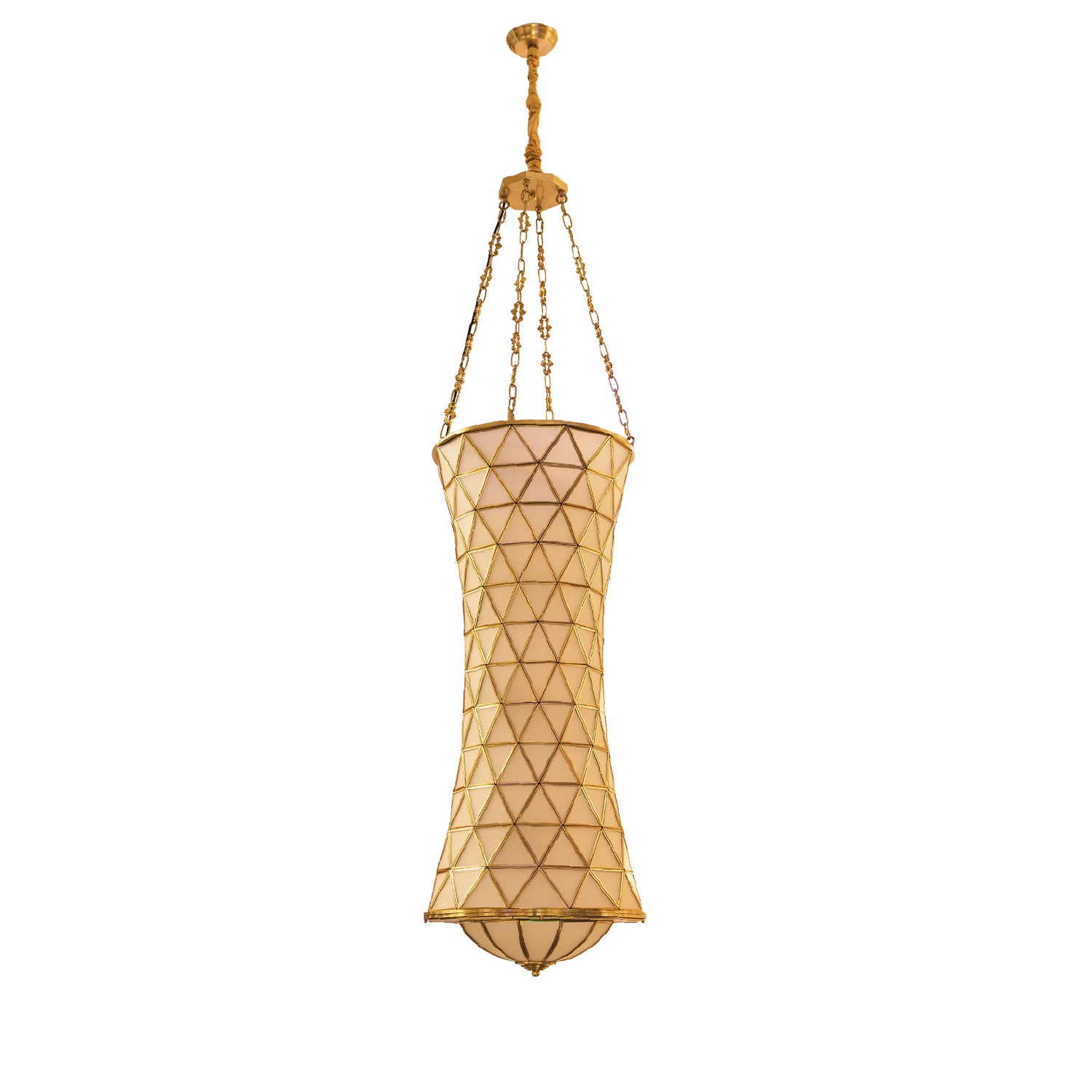 Ultralight Large Luxury Copper Pendant Light 9 E14 Bulb (P3452-500)