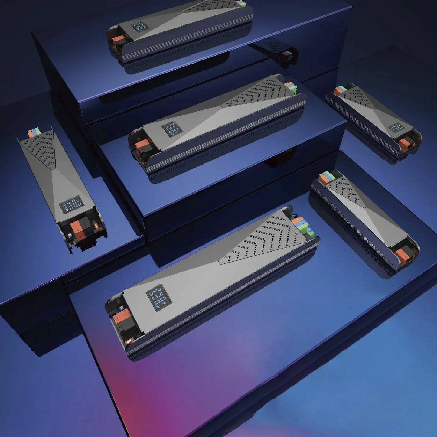 LED Power Supply 24V DC with Display Screen (XT-24V)