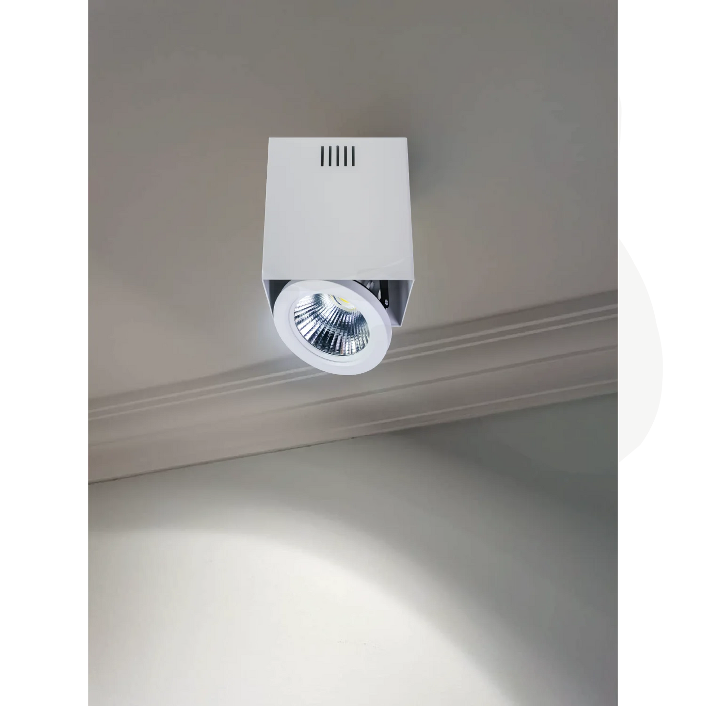 Ultralight Surface Mounted Frame AR111 - Rotatable Light Fixture (C7655)