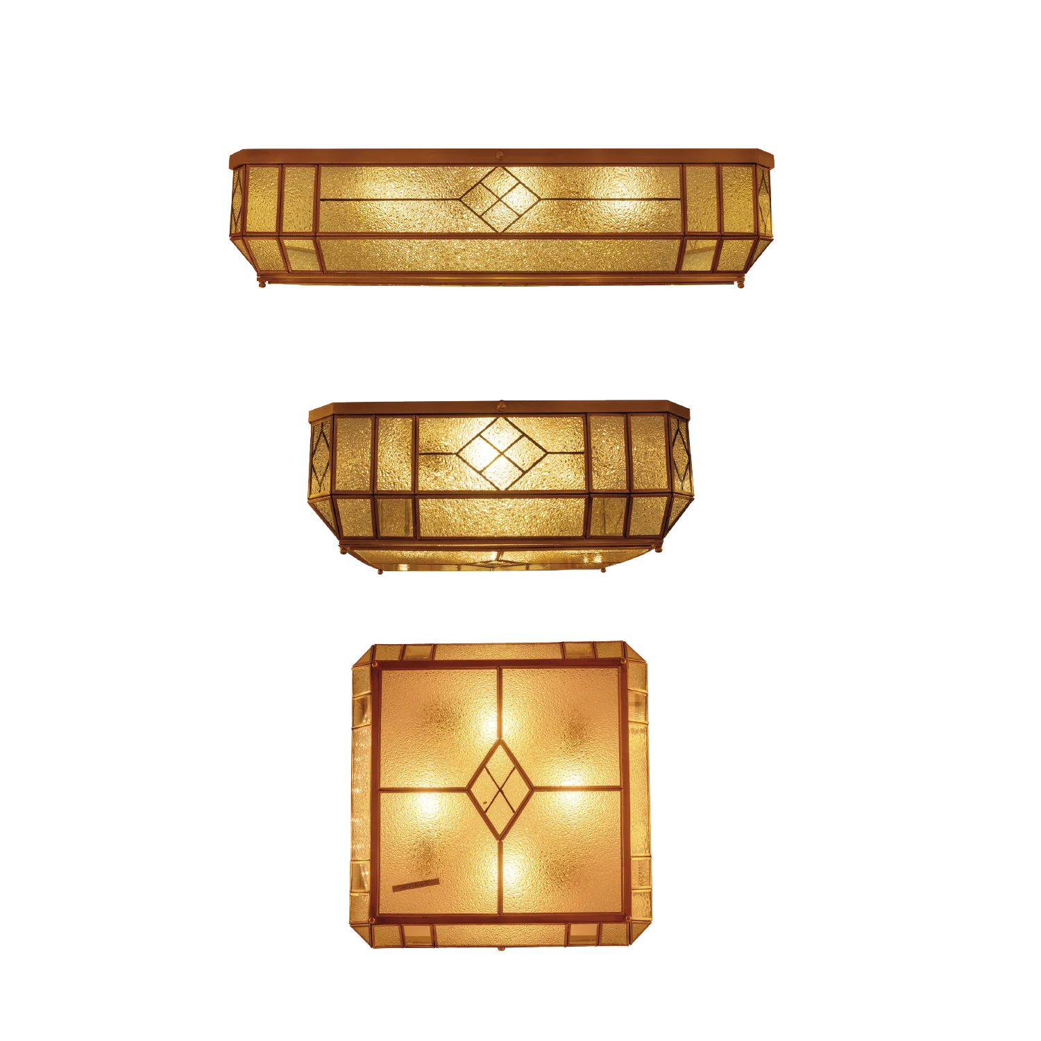 Ultra Light Copper Surface Mounted Light – Luxury Arabic Design Fixture (X018)