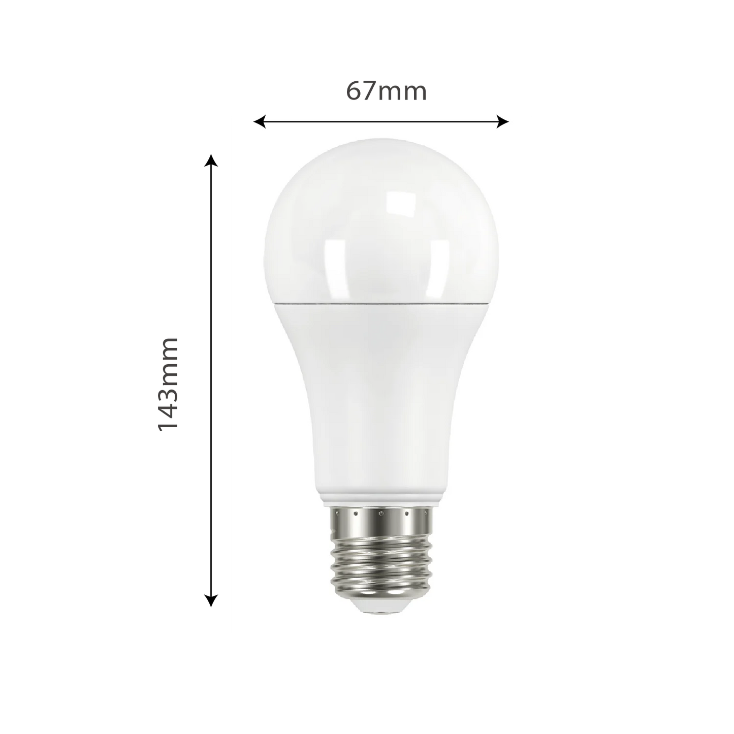 Ultra Light LED Bulb E27 – 19W High-Lumen & SASO Grade A (UTL-A2452ST)