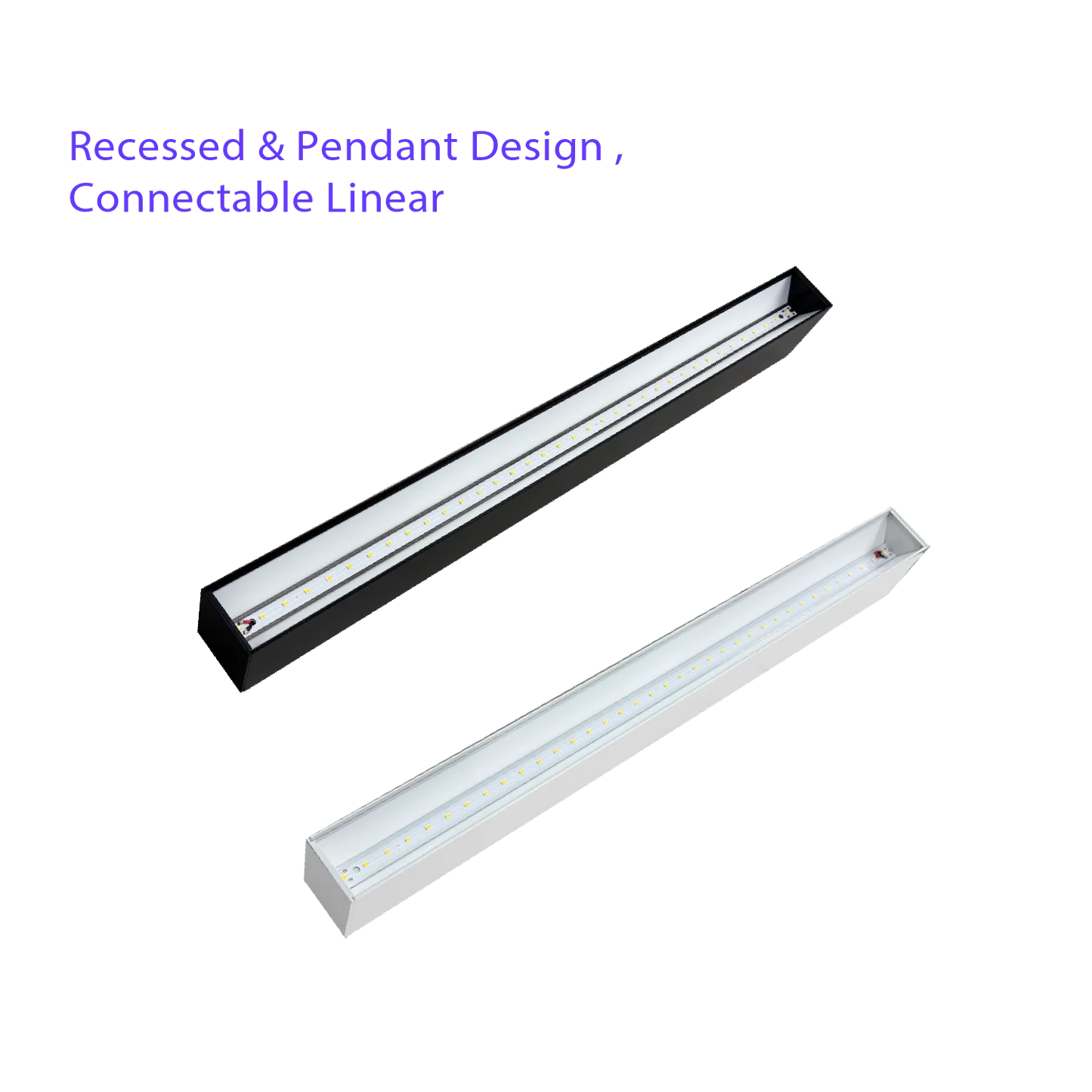 Ultra Light LED Linear Light (BR5124) – Recessed & Pendant Indoor Lighting