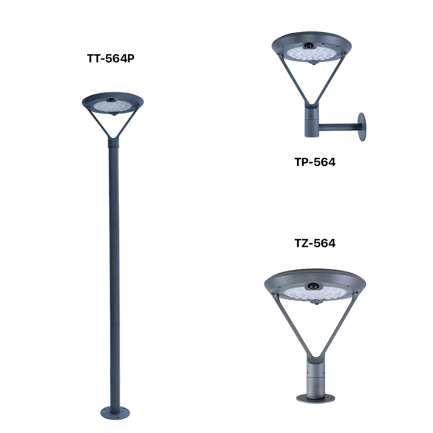 Ultralight Solar Garden Light with Motion Sensor 16W IP55 (T564)