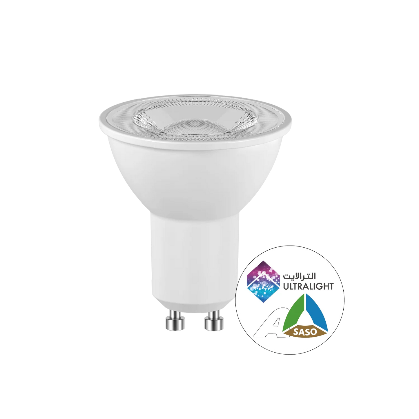 Ultralight LED Bulb 4.7W GU10 - Most Efficient Lighting 170 lm/W (UTL-M800ST-170)