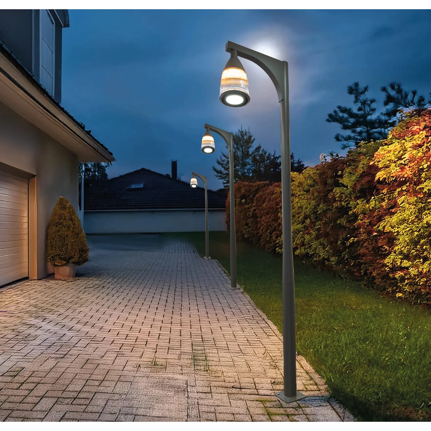 Ultralight LED Pole Light 80W IP65 (PW24GL)
