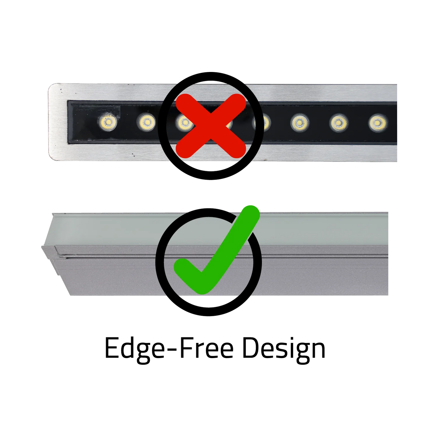 LINEAR UNDERGROUND LIGHT IP67 (XGN-2107) – Connectable - Edge-Free - Outdoor Inground Lighting