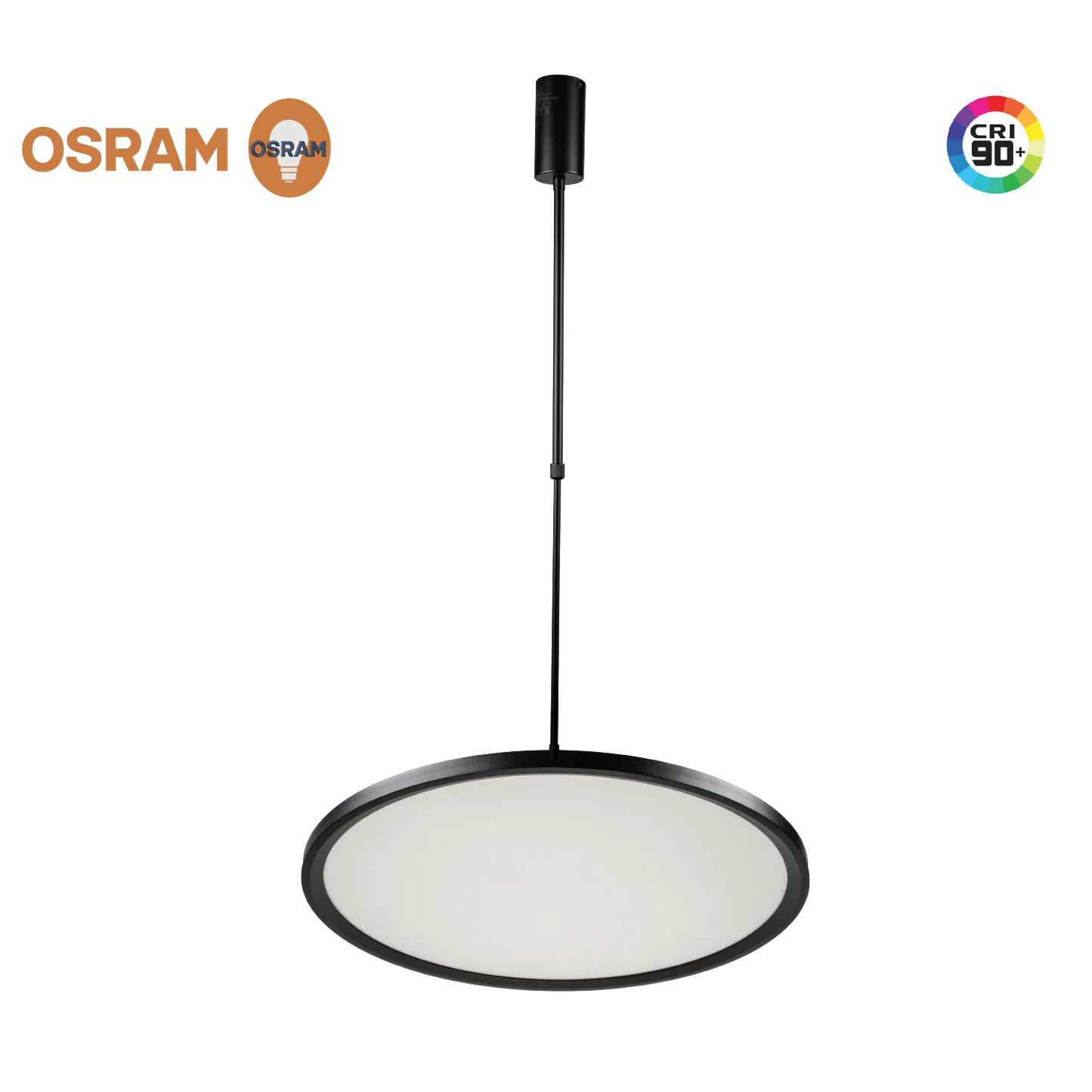 LED Pendant Light (BR6129) – Modern Suspended Decorative Ring Light with High CRI, Osram LED Chip, and Opal Diffuser