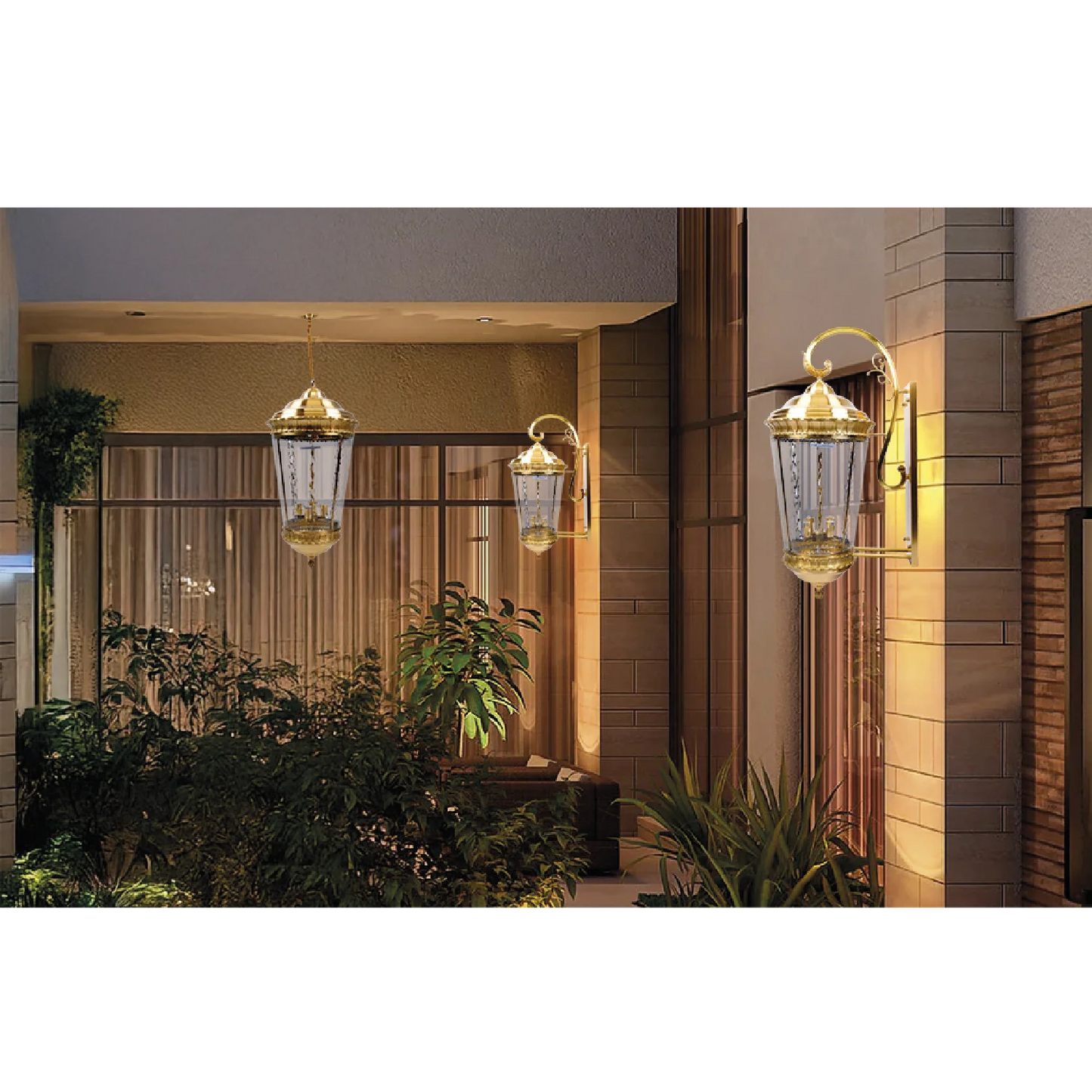 Ultra Light Copper Outdoor Light (3211 Family) | Elegant IP44 Exterior Lighting