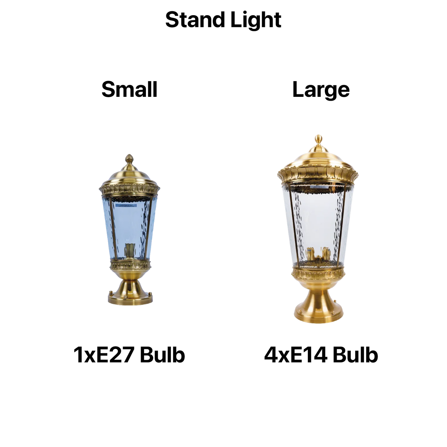 Ultra Light Copper Outdoor Light (3211 Family) | Elegant IP44 Exterior Lighting