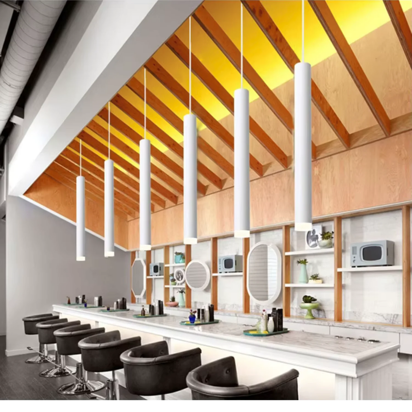 Ultralight Modern Pendant Light - GU10 Ceiling Fixture (ZH-H3033)