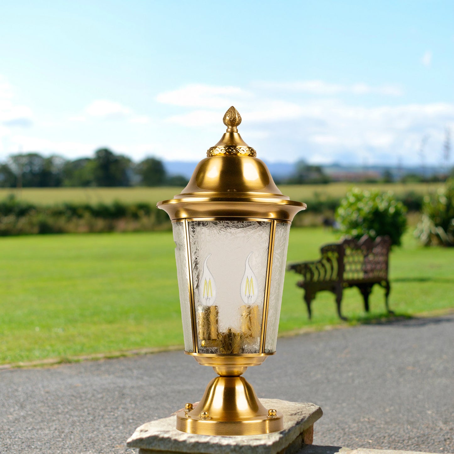 Ultralight Luxury Copper Outdoor Lantern IP44 (3370)