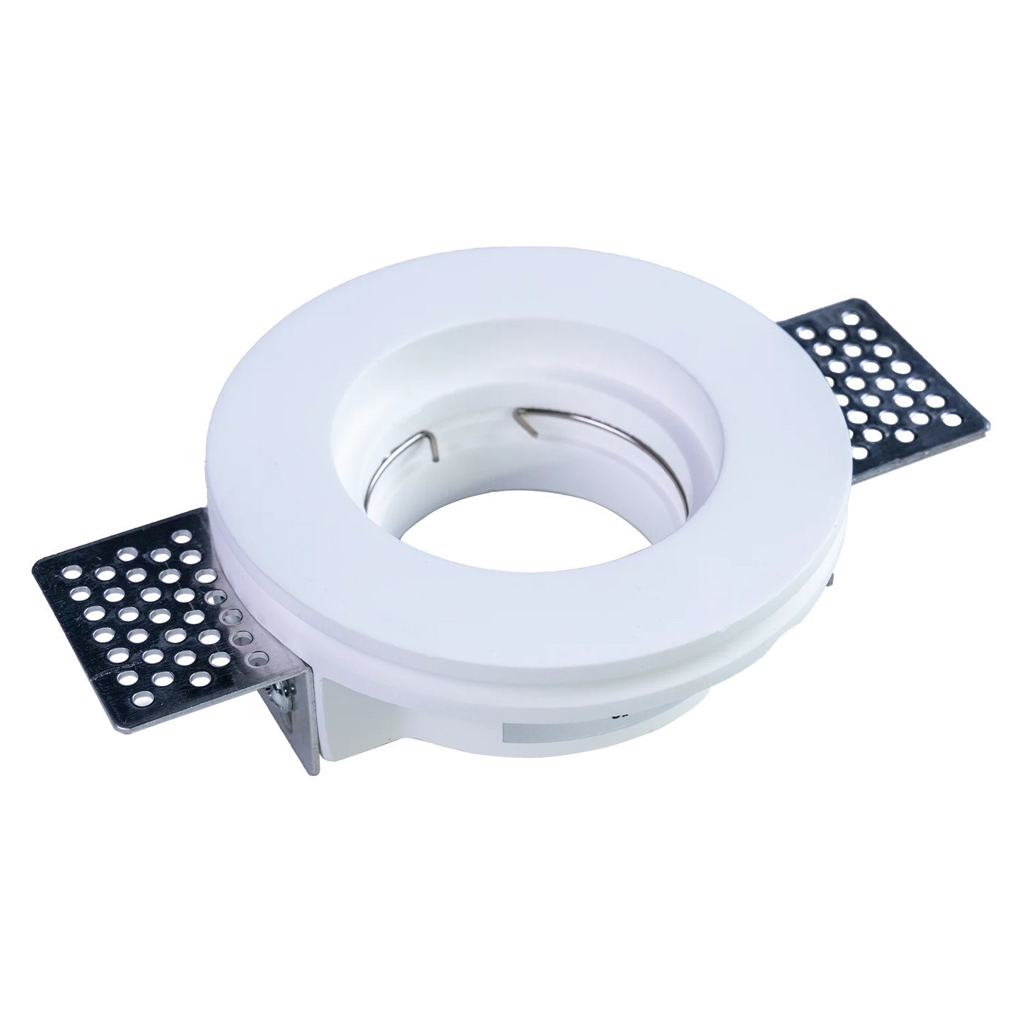 Ultralight Gypsum Spot Light Frame GU10 100mm (BRV1001A)