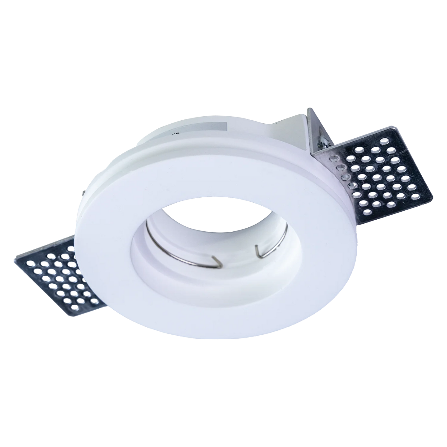 Ultralight Gypsum Spot Light Frame GU10 100mm (BRV1001A)