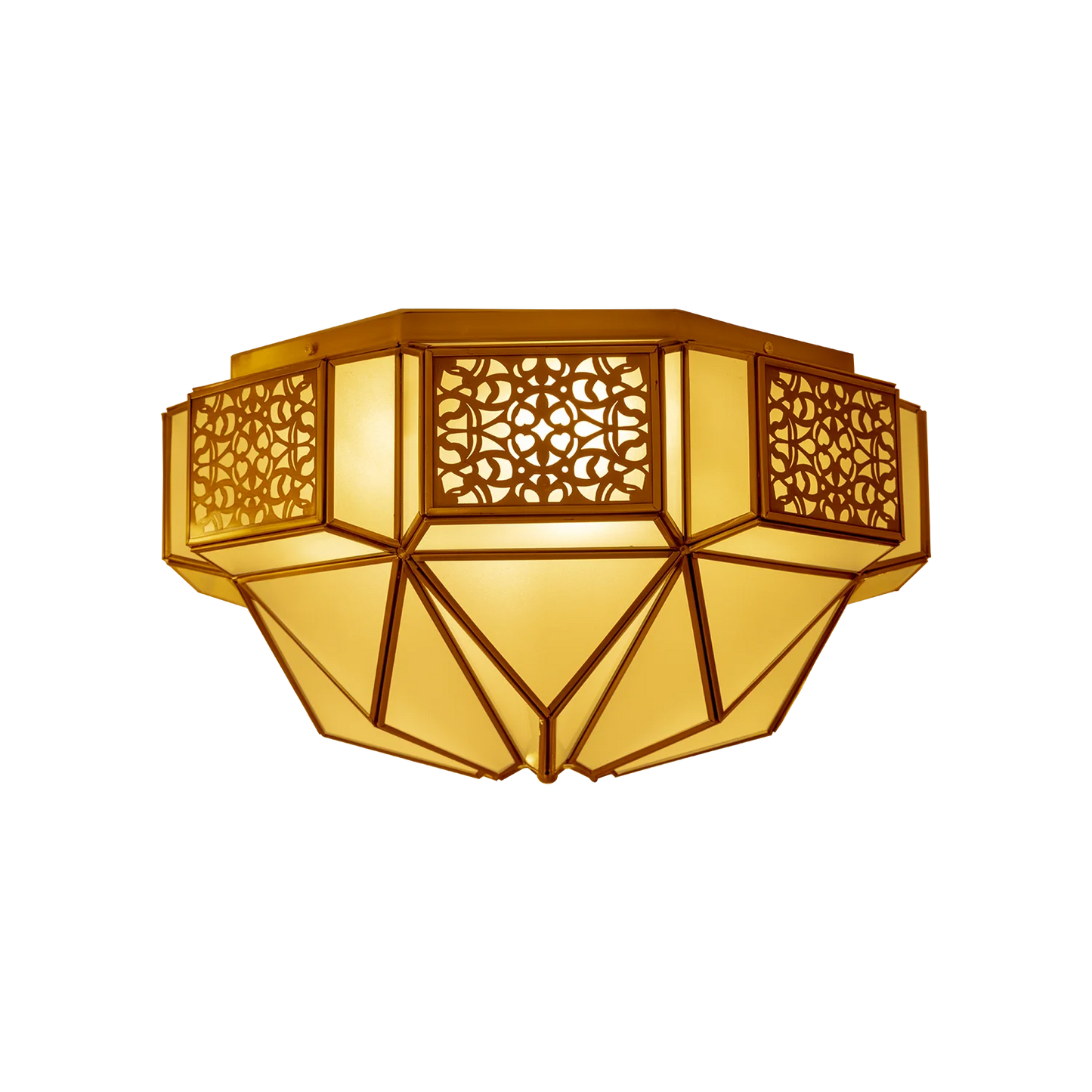 Ultra Light E27 Copper Surface Mounted Light – Arabic Luxury (X02)