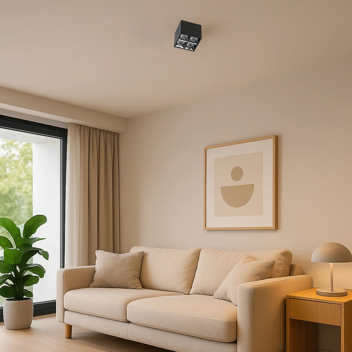 Ultralight Indoor Modern Surface Mounted LED Light CRI>90 (MD006)