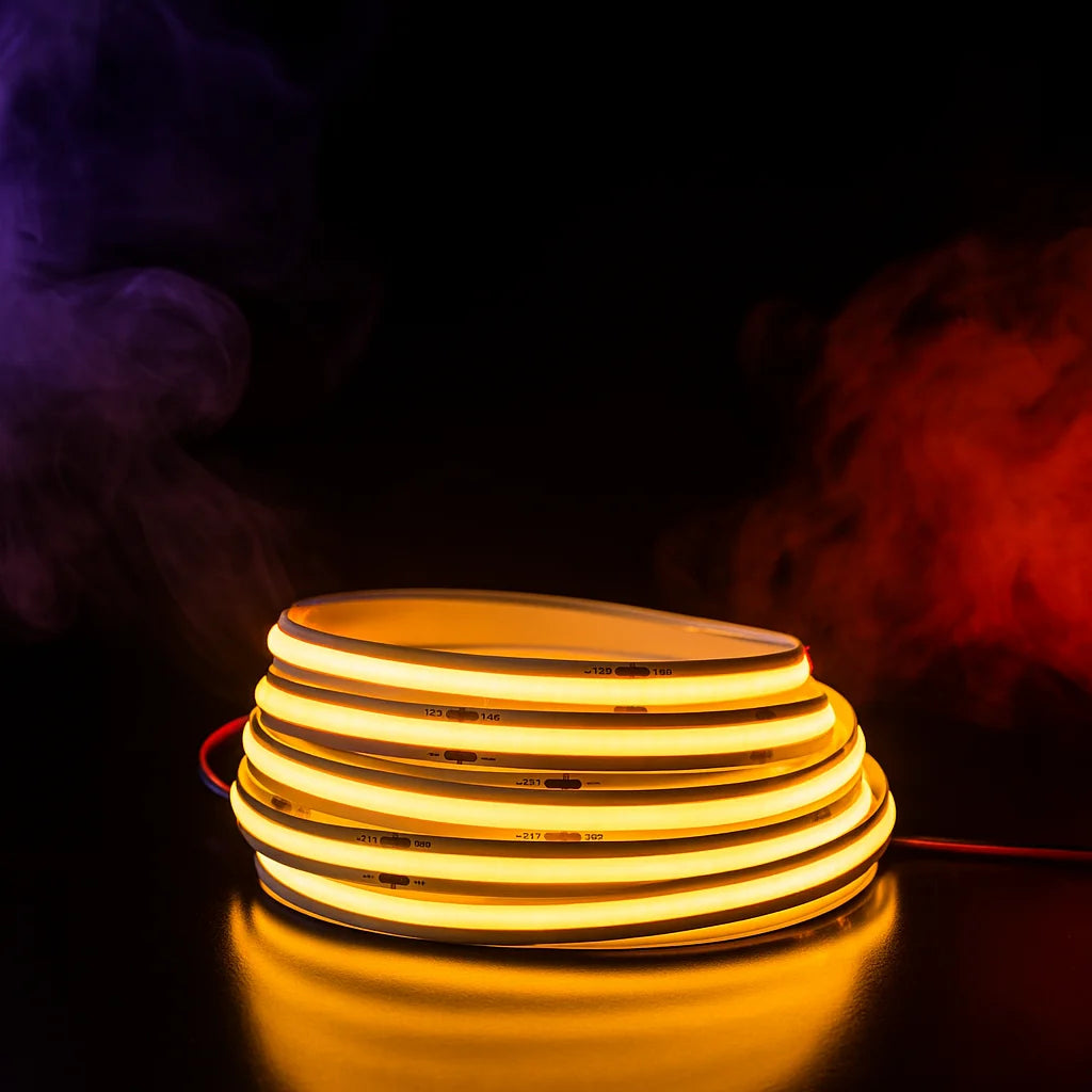 Ultra Light COB LED Strip Light - 15m - High CRI >90 (COB-384P)