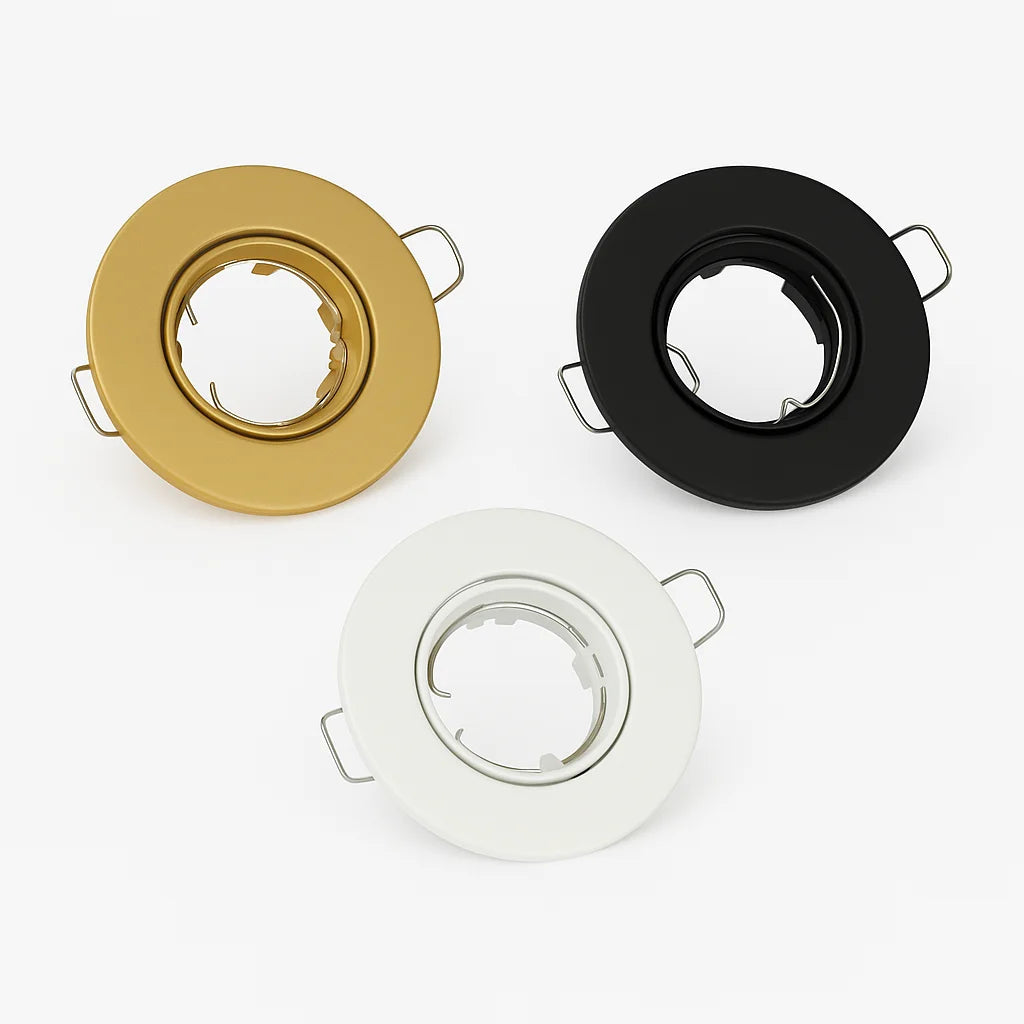 Spotlight Frame GU10 (BZ-012W) - Adjustable GU10 Recessed Spot Light