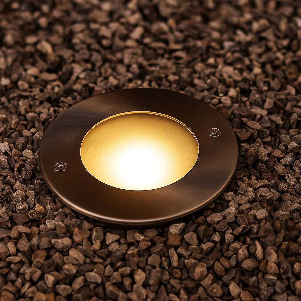 LED Inground Light 8.5W IP67 (UTL7046) - Recessed Outdoor Fixture with LUTEC Chip
