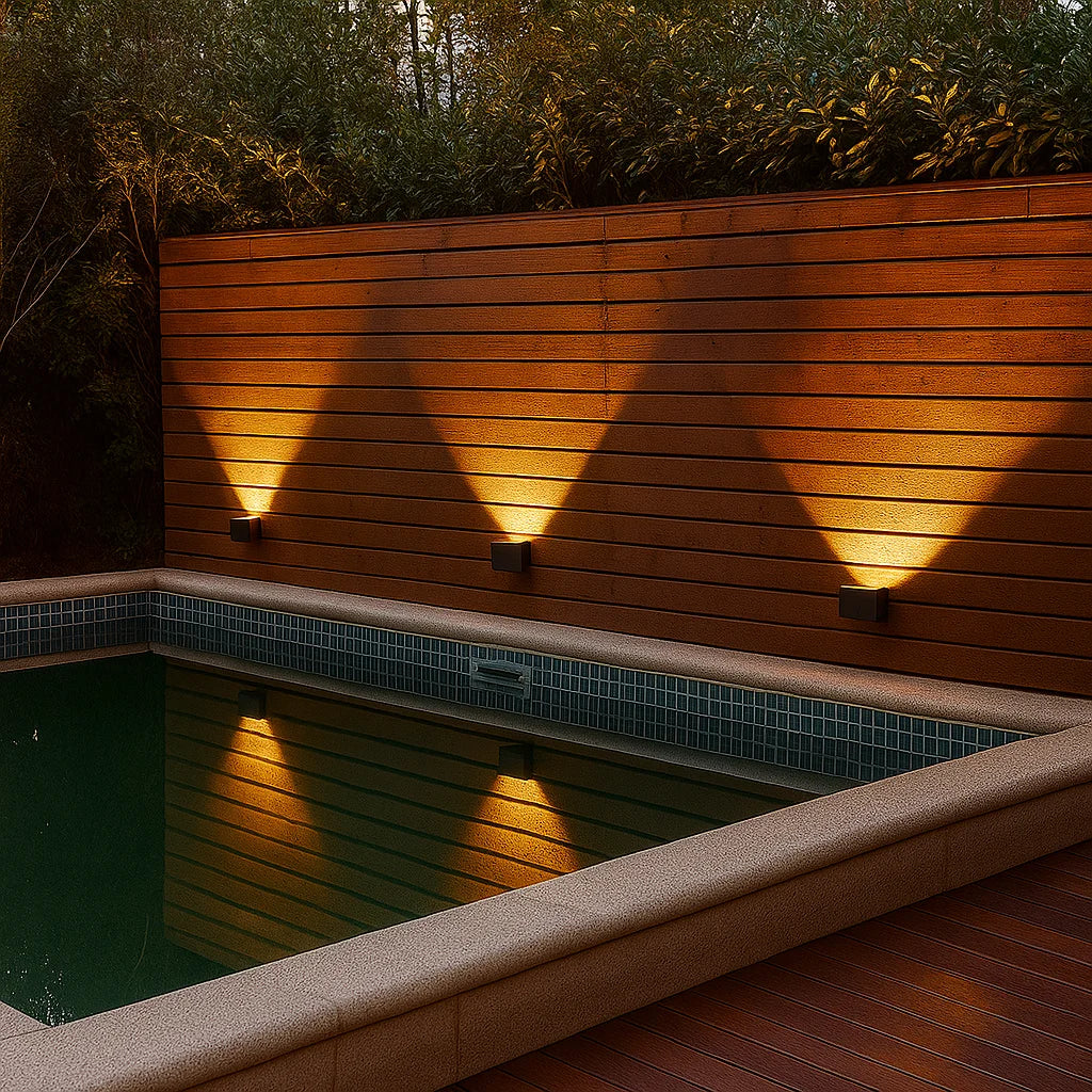 LED Wall Light 15W (H1391) – Waterproof IP65, Cree LEDs for Garden & Pool Areas