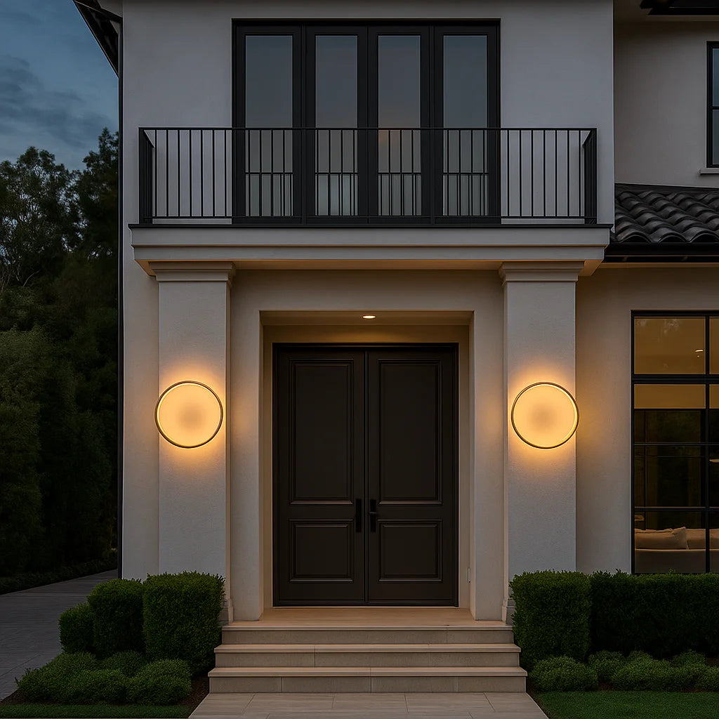 DECORATIVE OUTDOOR WALL LIGHT IP67 (BR2349) – High CRI >92 - OSRAM LED Chips