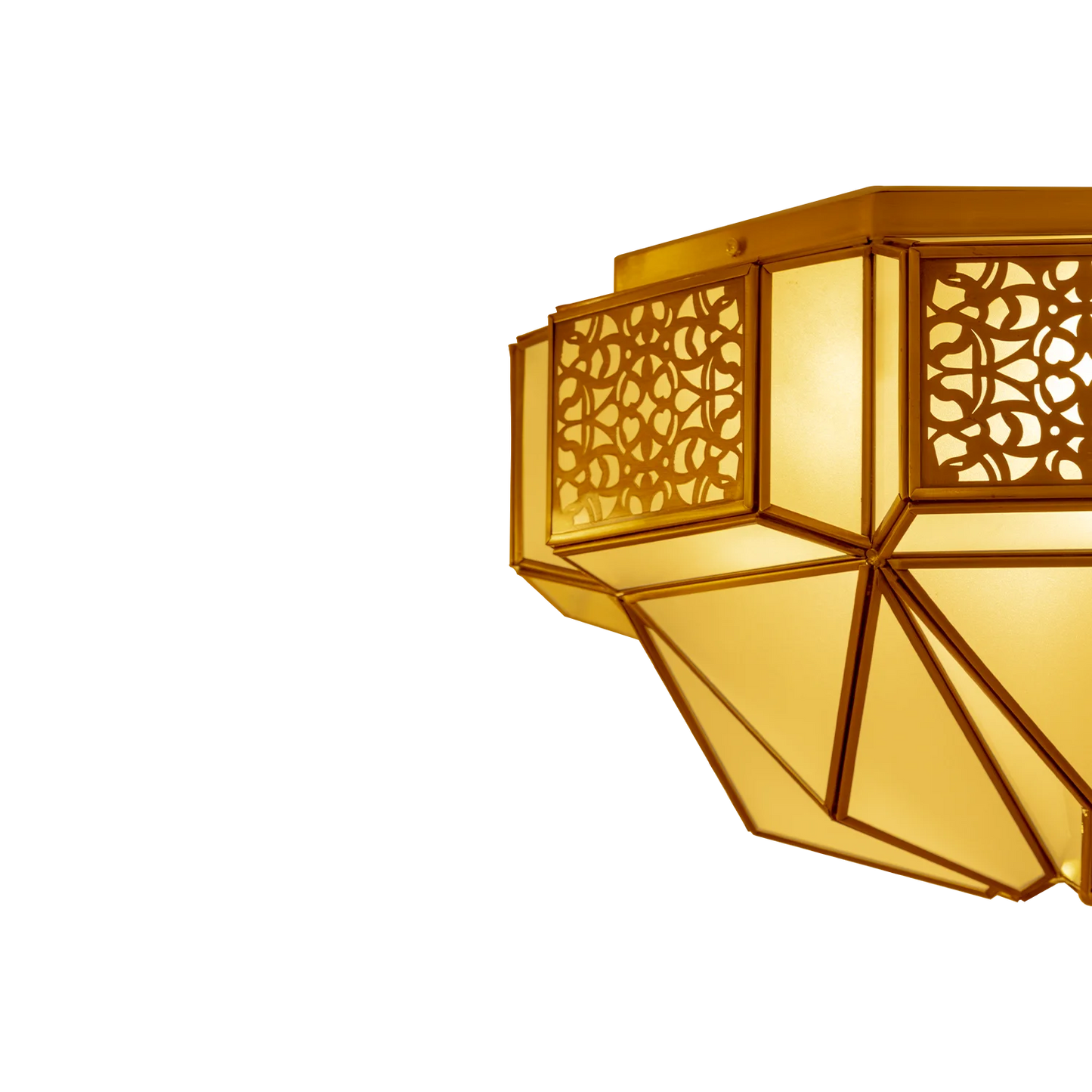 Ultra Light E27 Copper Surface Mounted Light – Arabic Luxury (X02)