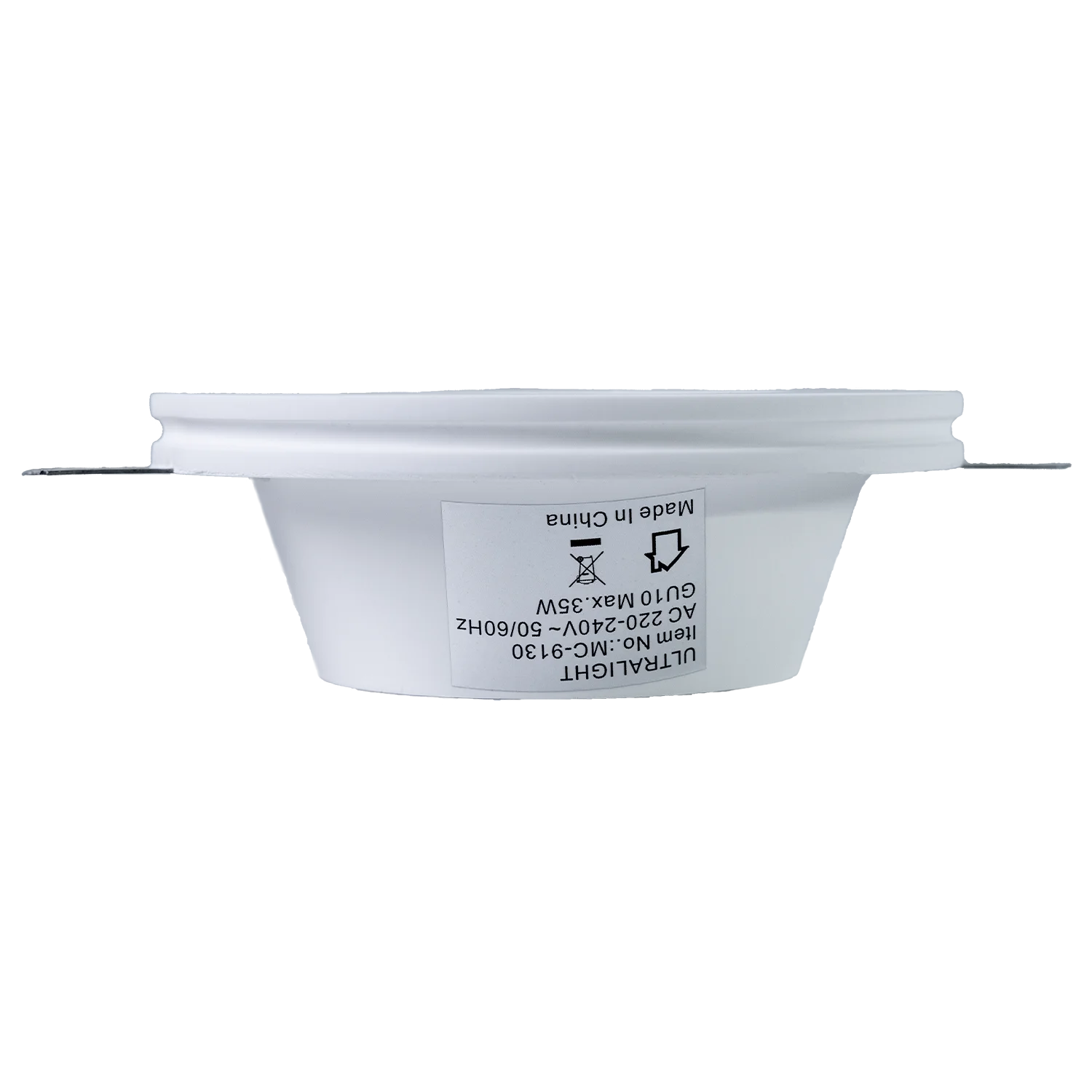 Ultralight Gypsum Spot Light Frame GU10 - Elegant Design (MC-9130)