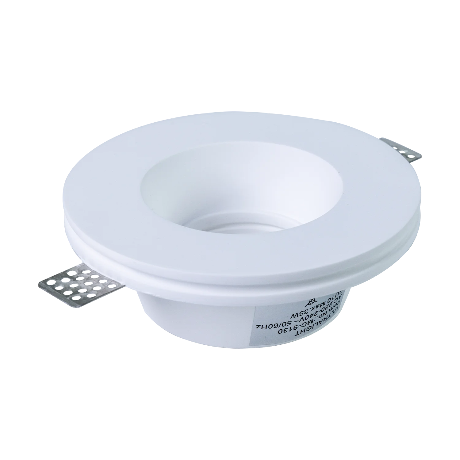 Ultralight Gypsum Spot Light Frame GU10 - Elegant Design (MC-9130)