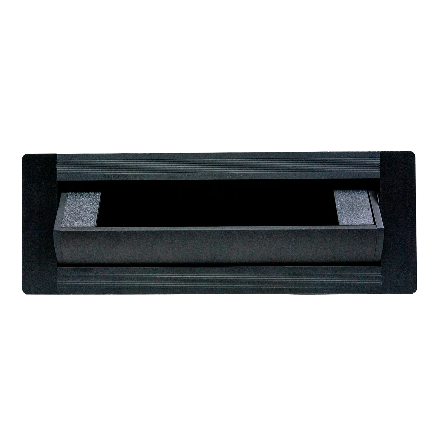 Ultralight Hidden Electric Desktop Socket | Manual Flip-Up Table Box (STS-256)
