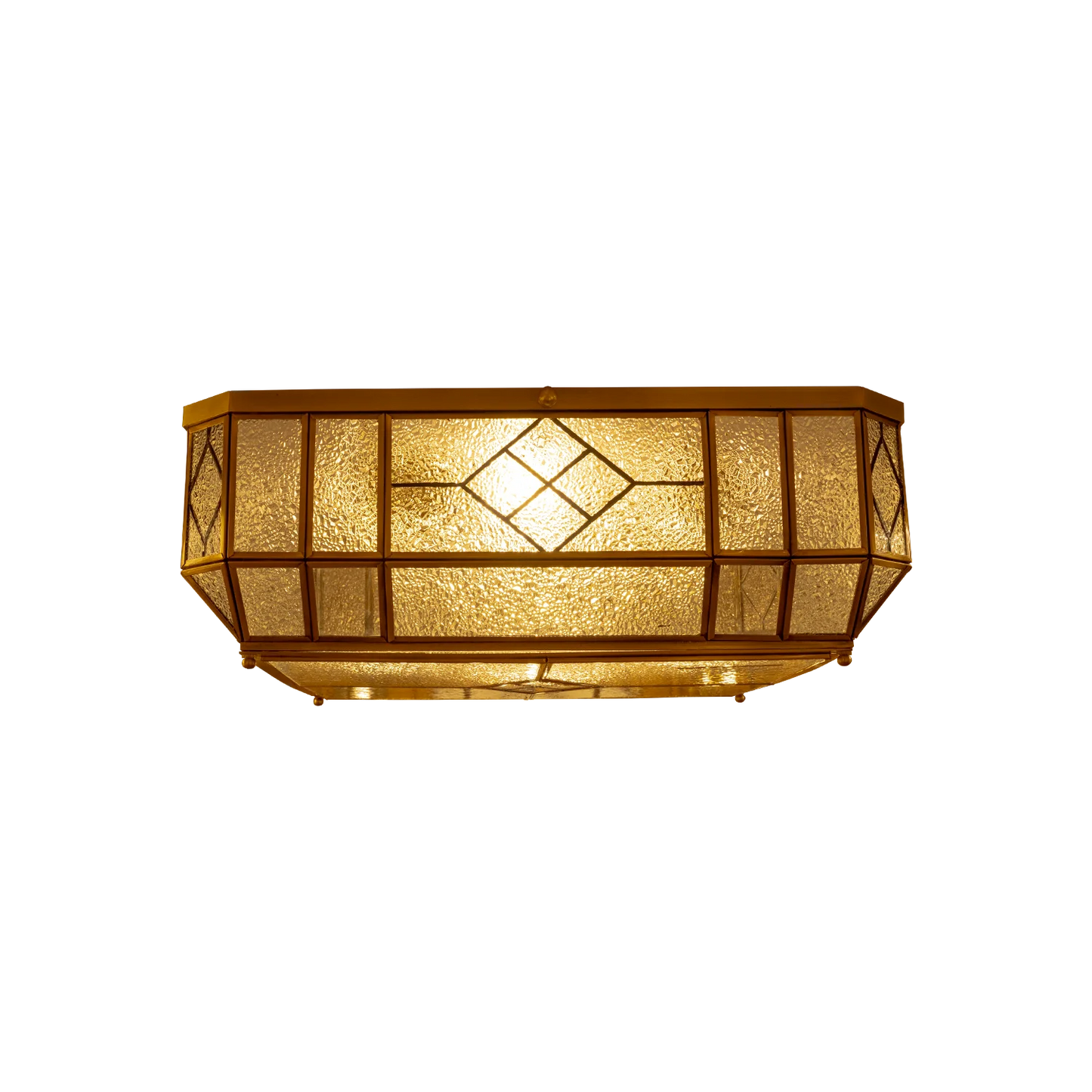 Ultra Light Copper Surface Mounted Light – Luxury Arabic Design Fixture (X018)