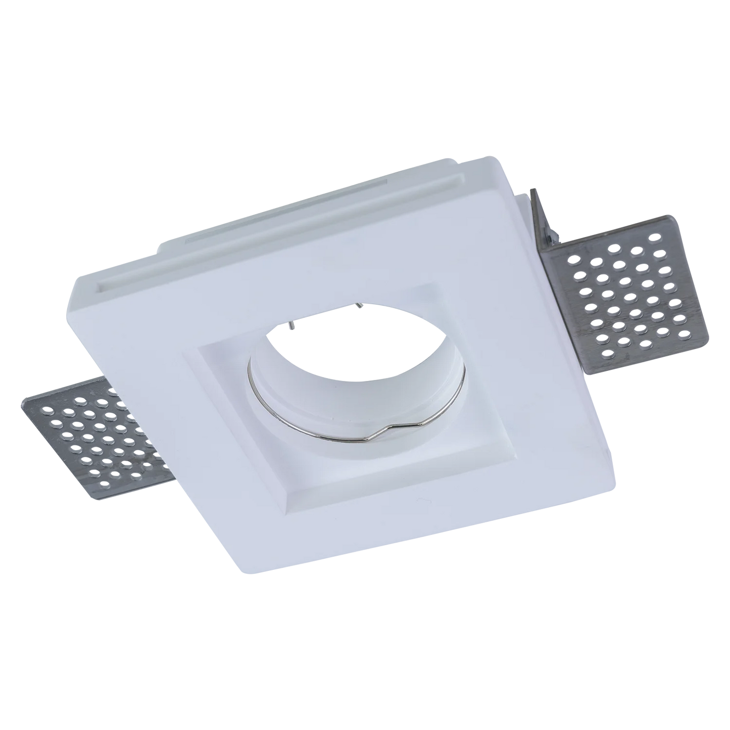 Ultralight Gypsum Spot Light Frame GU10 100mm (BRV1001A)