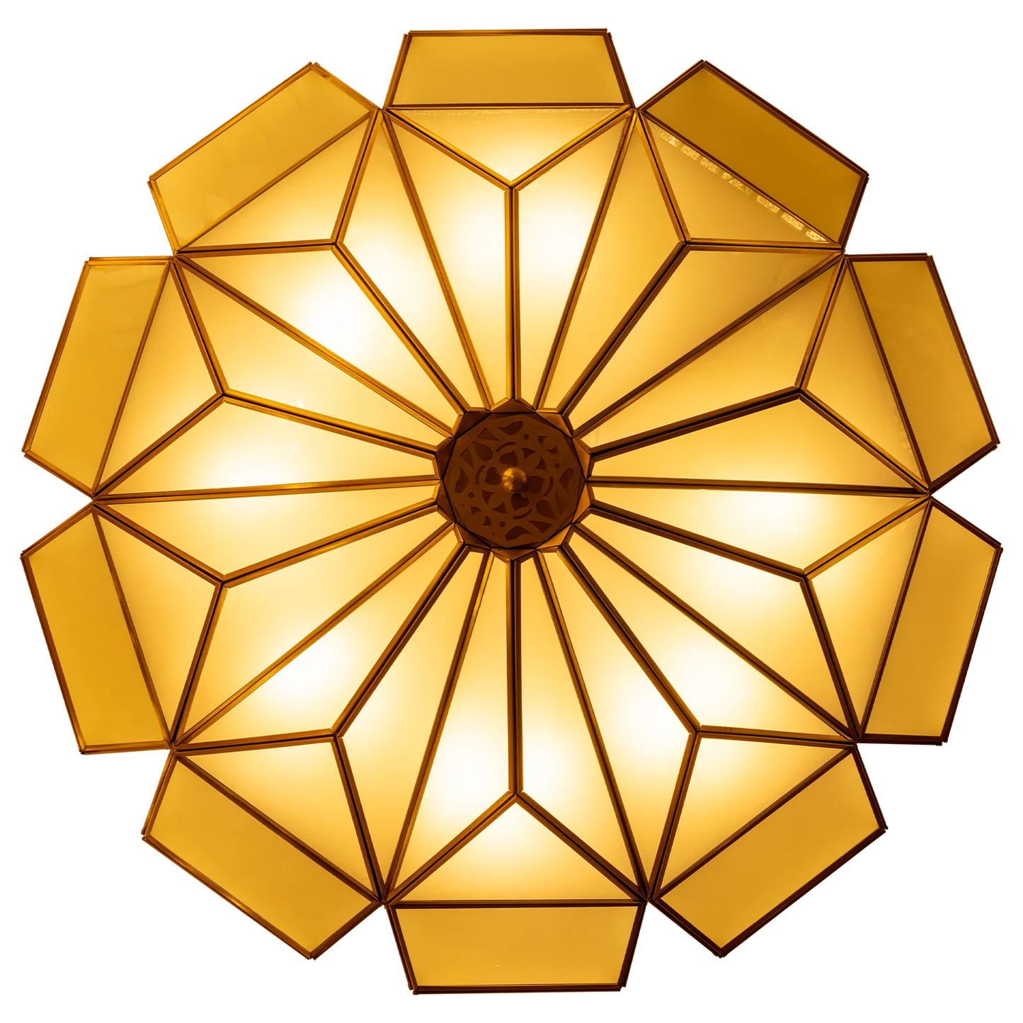 Ultra Light E27 Copper Surface Mounted Light – Arabic Luxury (X02)