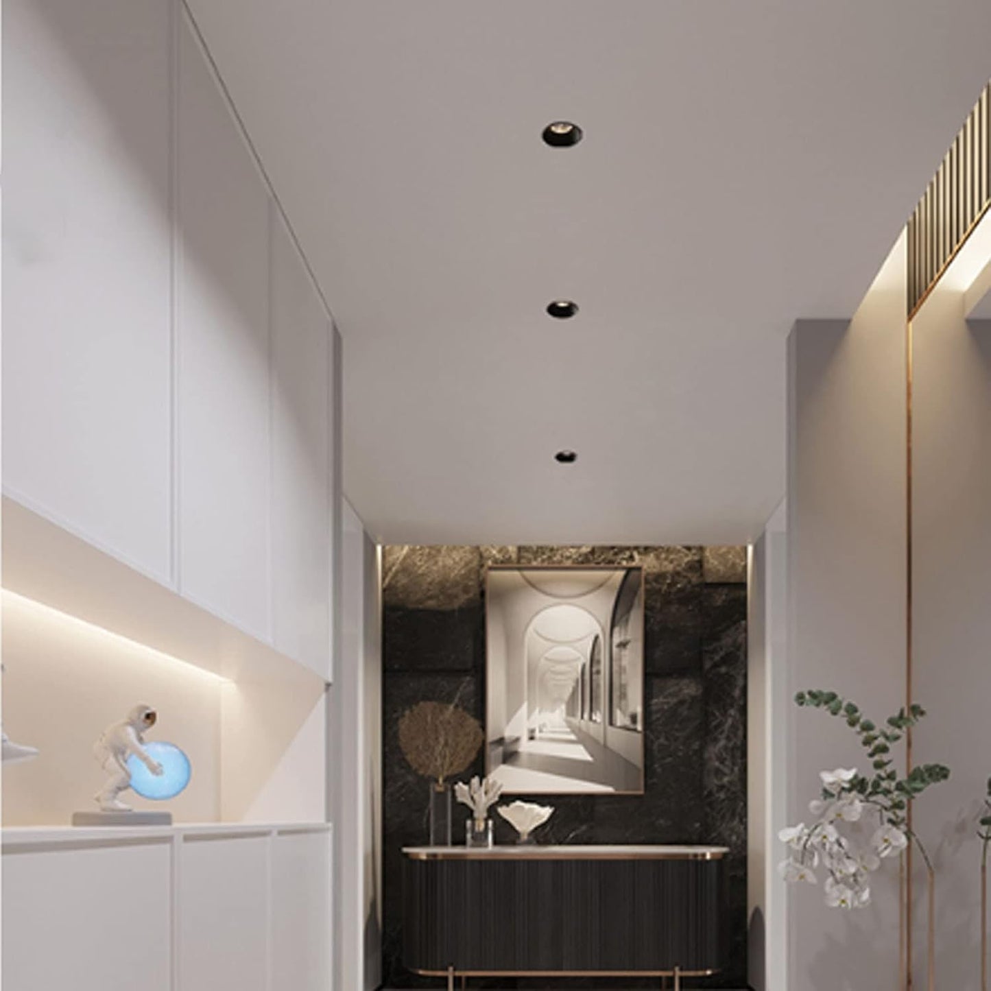 Ultralight Anti-Glare Deep Downlight - COB LED - CRI 95+ (BR4103)