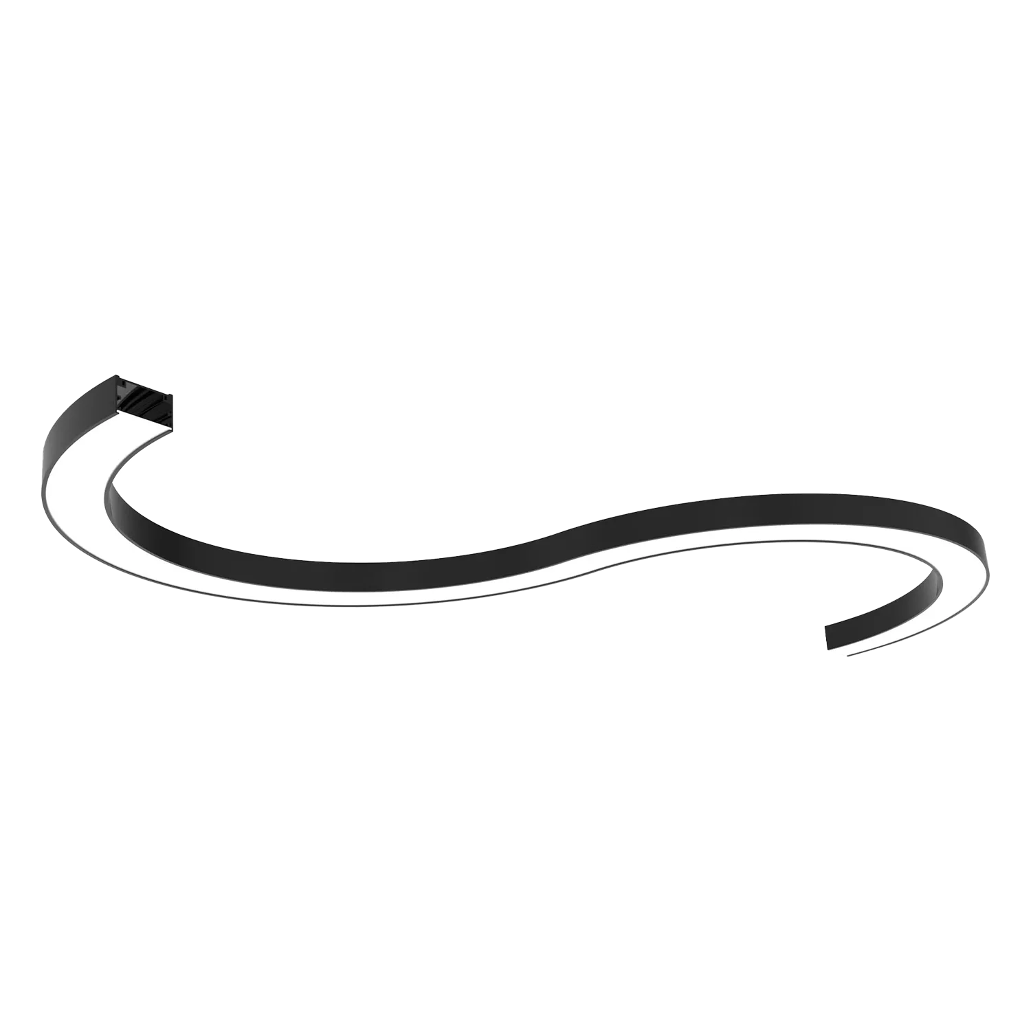 Ultralight Connectable LED Linear Light 40W (BR6752 Curve)