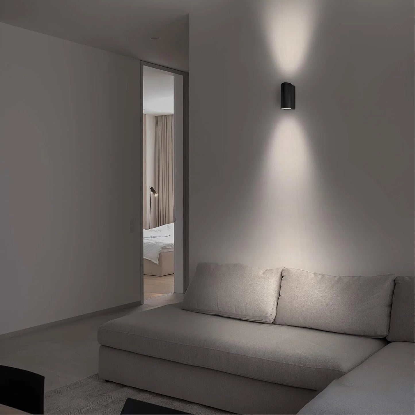 Ultralight Wall Modern Frame GU10 - LED Up & Down Outdoor Wall Lighting (BD1002)