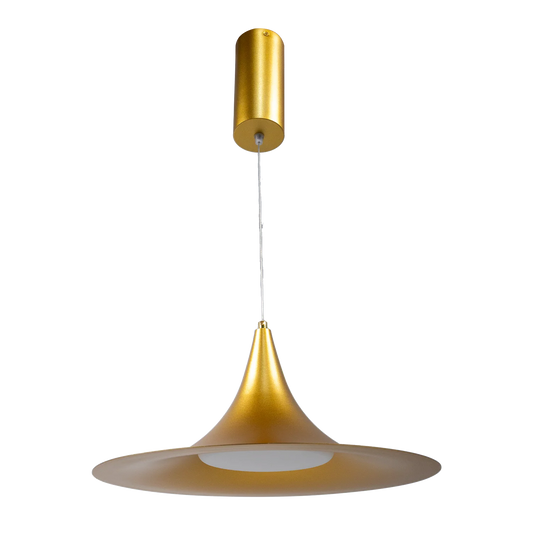 Ultralight LED Pendant Light – Stylish 20W Cone Hanging Light (BR4865)